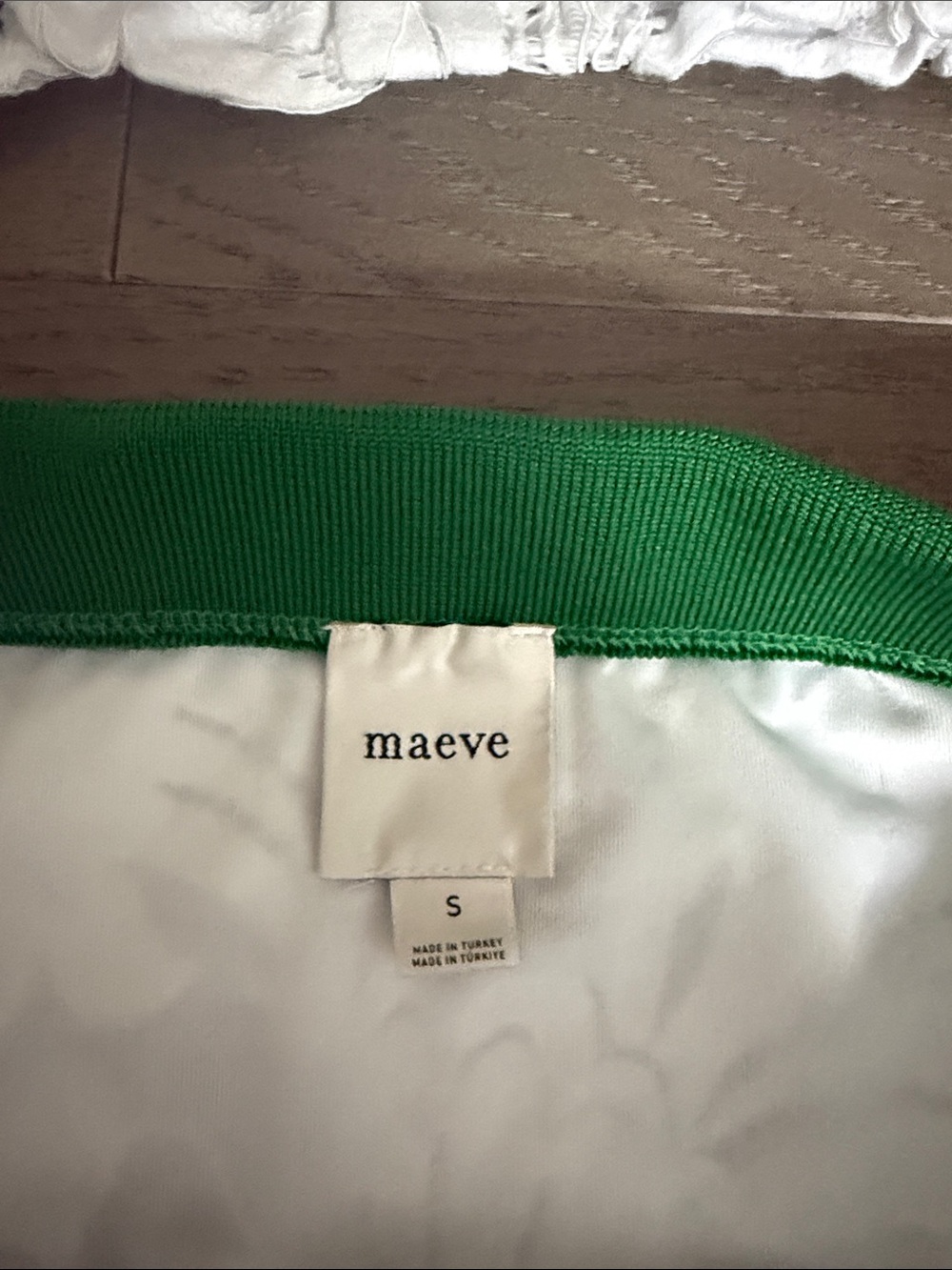 Maeve Anthropologie White Lace Pencil Skirt with top set Sports-Inspired tennis - Picture 6 of 6